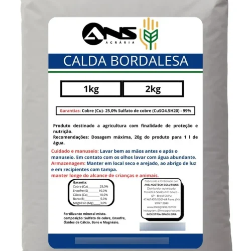 Calda Bordalesa 1kg - Defensivo Natural para Plantas