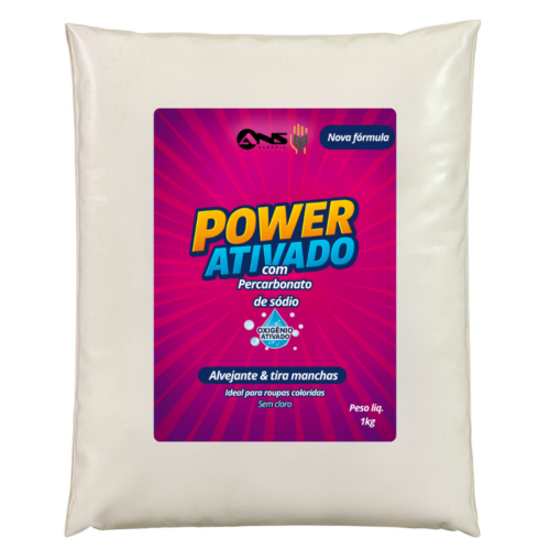 Power Ativado Rosa 1kg - Tira-Manchas