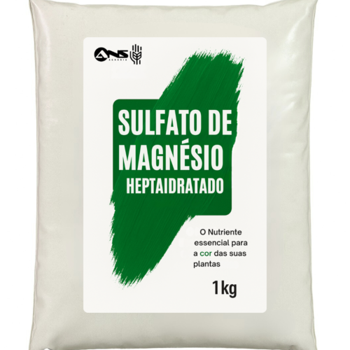 Sulfato de Magnésio 1kg - Nutrição Foliar